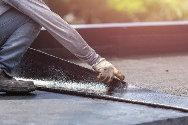 Professional Vapor Barrier Installation technician working in Lowell, MI
